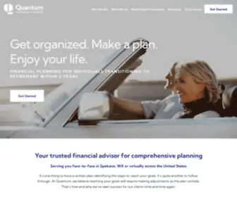 Quantumplanning.com(Quantum Financial Planning Services) Screenshot