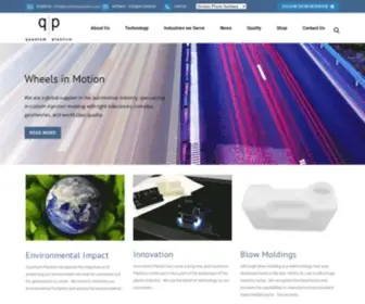 Quantumplastics.com(Quantum Plastics) Screenshot