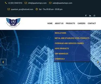 QuantumqCS.com(Construction and General Supplies Company) Screenshot