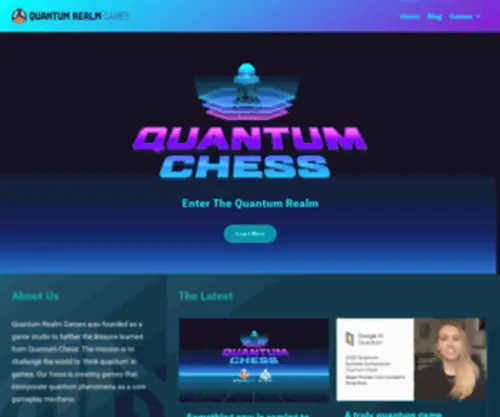 QuantumrealmGames.com(Chess with a Quantum twist) Screenshot