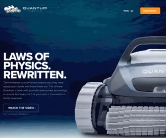 Quantumrobotic.com(All New Quantum Robotic Pool Cleaner) Screenshot