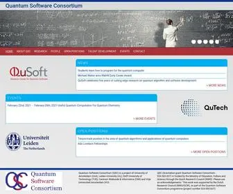 Quantumsc.nl(Quantum Software Consortium) Screenshot