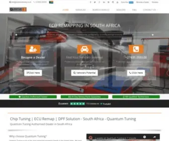 Quantumsouthafrica.com(South Africa) Screenshot