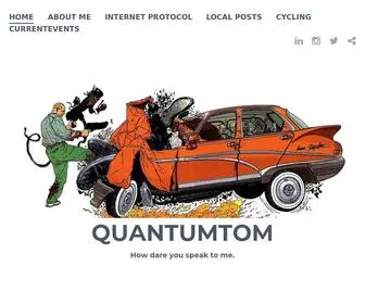 Quantumtom.com(How dare you speak to me) Screenshot