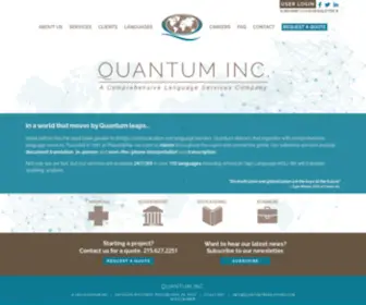 Quantumtranslations.com(Quantum) Screenshot