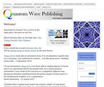 Quantumwavepublishing.co.uk(Quantum Wave) Screenshot