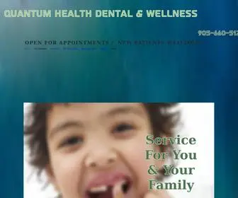 Quantumwellnesstoronto.com(Quantum Health Dental and Wellness) Screenshot