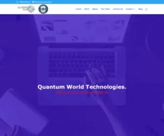 Quantumworld.us(Quantum World Technologies Us) Screenshot