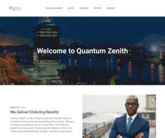 QuantumZenith.com.ng(Quantum Zenith) Screenshot