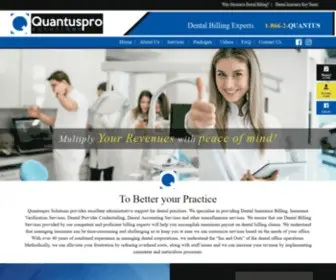 Quantuspro.com(Quantuspro Solutions) Screenshot