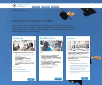 Quarc.de(Qualitative Research & Consulting) Screenshot