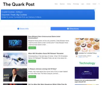 Quarkpost.com(The Quark Post) Screenshot