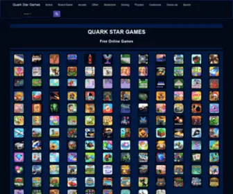 Quarkstargames.com(Free Online Games) Screenshot