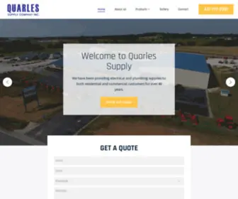 Quarlessupplymo.com(Quarles Supply Missouri) Screenshot