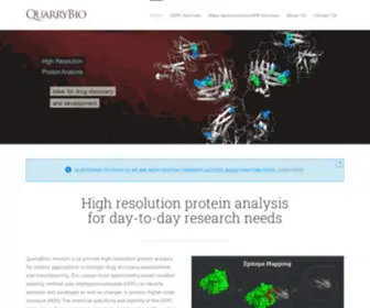 Quarrybio.com(Home) Screenshot