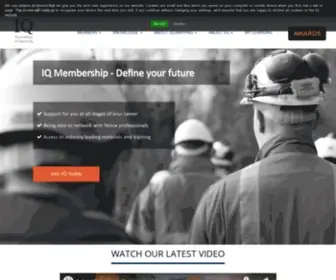 Quarrying.org(The Institute of Quarrying) Screenshot