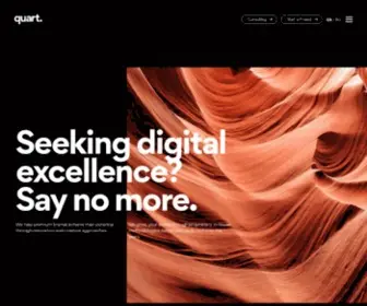 Quart.ro(Quart creative Agency) Screenshot