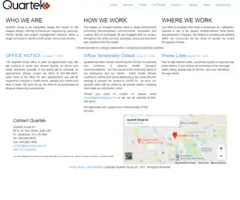 Quartekgroup.com(Quartek Group) Screenshot