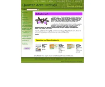 Quarteracreorchids.com(Quarter Acre Orchids) Screenshot