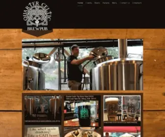 Quartercelticbrewpub.com(Quarter Celtic Brew Pub) Screenshot