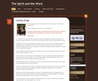 Quartermasterministries.com(The Spirit and the Word) Screenshot