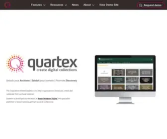 Quartexcollections.com(Quartex) Screenshot