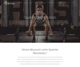 Quartierrevolution.ca(Quartier Revolution Gym & Studio Brossard) Screenshot