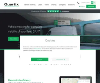 Quartix.com(Vehicle Tracking System) Screenshot
