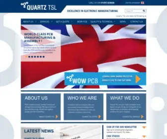 Quartz-TSL.com(PCB) Screenshot