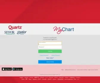 Quartzmychart.com(Mychart) Screenshot