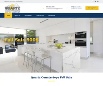 Quartztopscenter.com(Quartz Kitchen Countertops) Screenshot