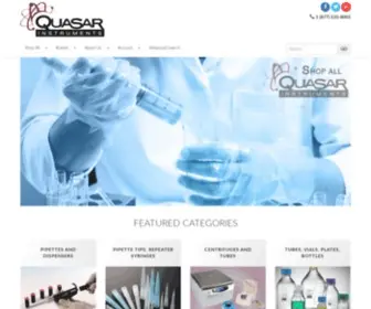 Quasarinstruments.com(ExtraGene) Screenshot