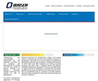 Quasemindustries.com(Quasem Industries Limited) Screenshot