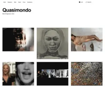 Quasimondo.com(Mario Klingemann) Screenshot