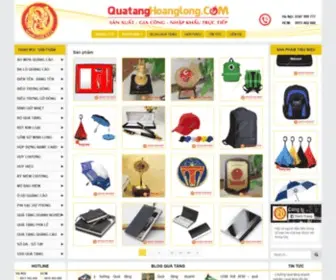 Quatanghoanglong.com(Quà tăng Hoàng Long) Screenshot