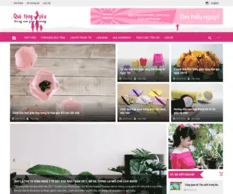 Quatangnguoiyeu.com(Cẩm nang tặng quà yêu thương) Screenshot