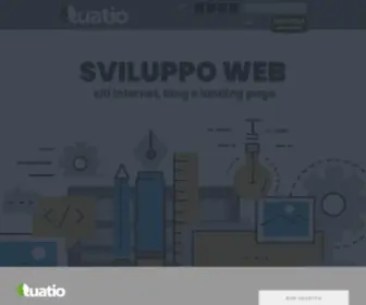 Quatio.it(Creazione siti internet Torino e studio grafico) Screenshot
