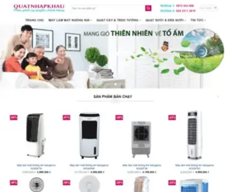 Quatnhapkhau.com(Quạt nhập khẩu) Screenshot