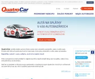 Quatrocar.sk(Autá na splátky) Screenshot