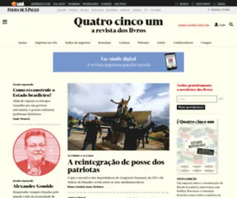 Quatrocincoum.com.br(Quatro Cinco Um) Screenshot