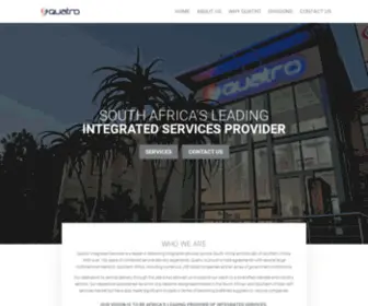 Quatro.co.za(Soft Services Provider) Screenshot