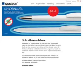 Quatron.de(Schreiben erleben) Screenshot