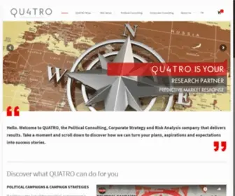 Quatrostrategies.com(Quatro Strategies LLC) Screenshot