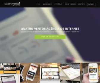 Quatroventos.com.br(Web Design e Marketing Digital em Curitiba) Screenshot