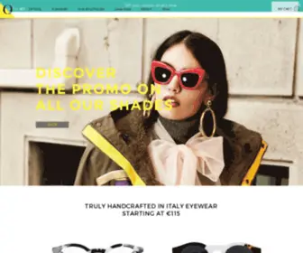 Quattrocento-Eyewear.com(Quattrocento Eyewear) Screenshot