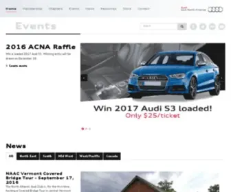 Quattroclubusa.org(The Audi Club North America) Screenshot