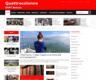 Quattrocolonne-News.it(SGRT Notizie) Screenshot