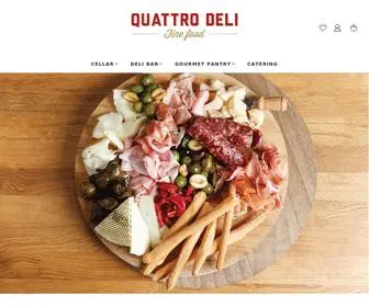 Quattrodeli.com.au(Quattro Deli Direct) Screenshot