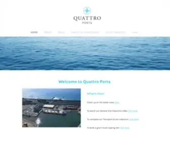 Quattroports.com.au(Quattro Ports) Screenshot