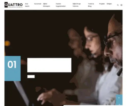 Quattroproject.com(Innovative Projects) Screenshot